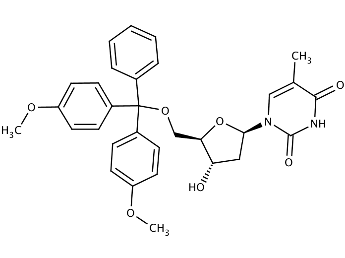 5'-O-(4,4'-Dimethoxytrityl)thymidine (DMT-T)