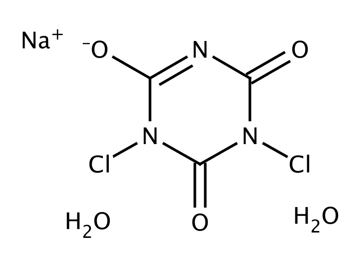 Dichloroisocyanuric acid sodium salt dihydrate