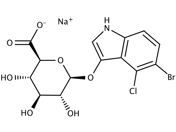5-Bromo-4-chloro-3-indolyl-beta-D-glucuronide sodium salt